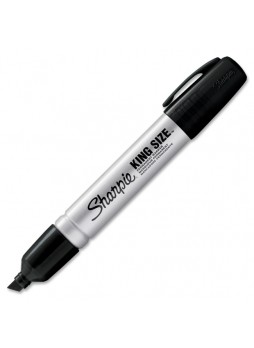 Sharpie King-Size Marker , SAN15001, Chiesel point, Black, Dozen